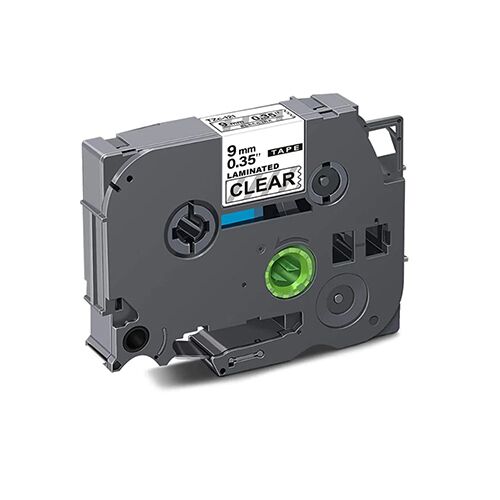 Brother lipni analoginė juostelė TZE-121 skaidri/juoda (9mm) - Image 1