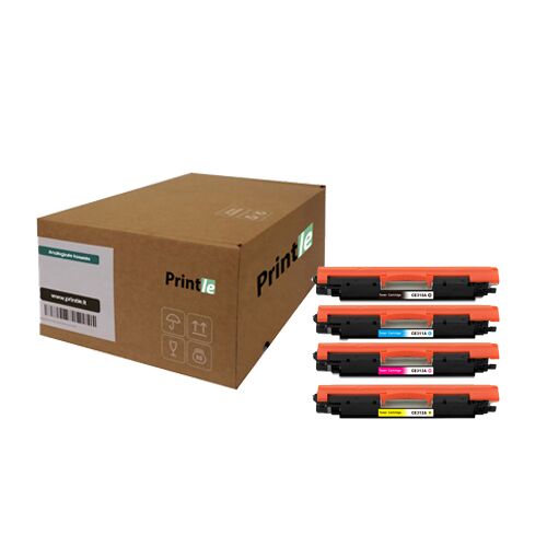 HP 126A kasečių rinkinys c/m/y/bk (Printle) - Image 1