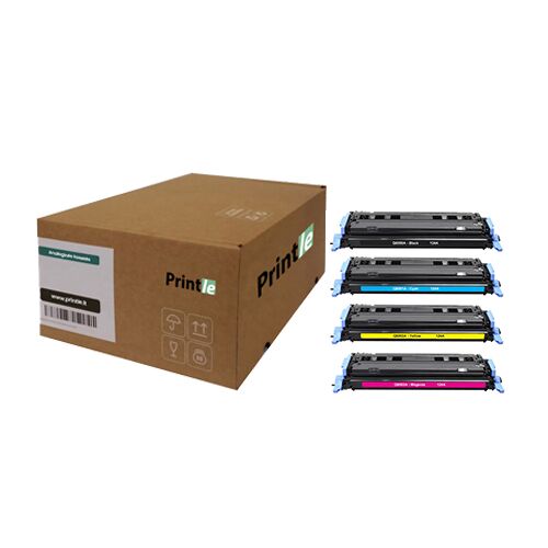 Q6000A-Q6001A-Q6003A-Q6002A HP 124A kasečių rinkinys c/m/y/bk (Printle) - Image 1