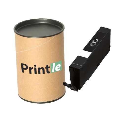 Canon-CLI-531BK-(6118C001) Canon CLI-531BK (6118C001) juoda/black 20ml (Printle) - Image 1