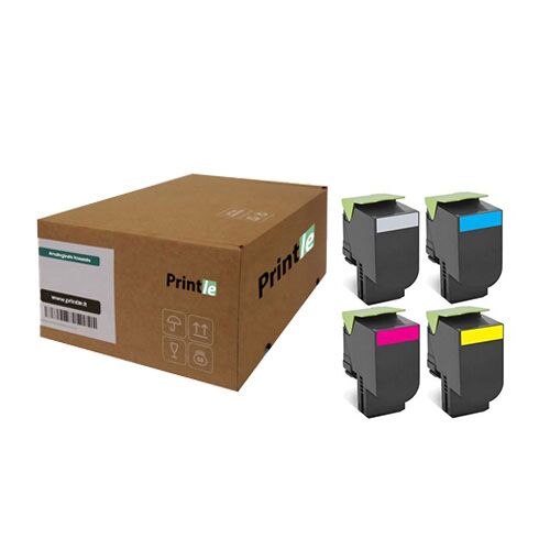 Lexmark 70C2H kasečių rinkinys c/m/y/bk (Printle) - Image 1