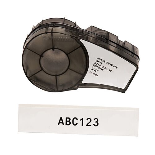 Brady M21-750-595-WT lipni analoginė juostelė 6,4m x 19,1mm - Image 1