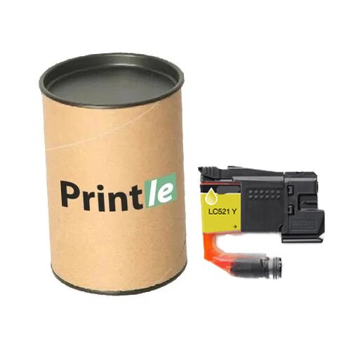 Brother-LC-521Y Brother LC-521Y kasetė geltona/yellow 500psl (Printle) - Image 1