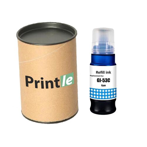 Canon GI-53C (4673C001) žydra/cyan 60ml (Printle) - Image 1