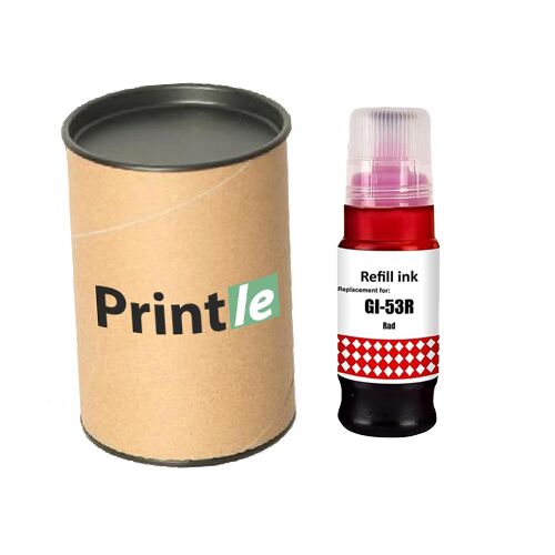 Canon GI-53R (4717C001) raudona/red 60ml (Printle) - Image 1